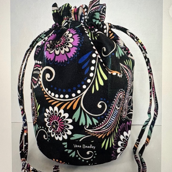 NWT Vera Bradley Quilted Cotton Large Duffel Bag & New Ditty Bag - Picture 3 of 6